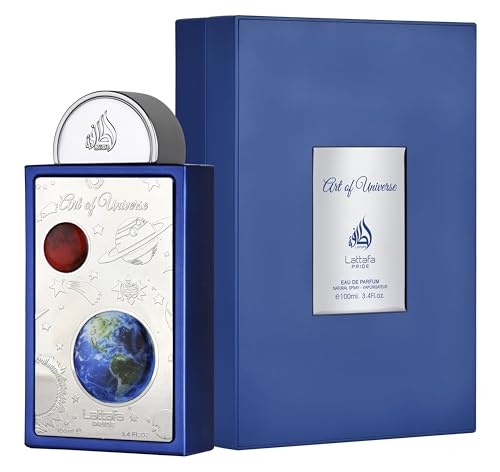 Lattafa Pride Art of Universe Unisex Eau de Parfum Spray for All Genders, Everyday Wear, Moisturizing Fragrance, |4 Ounc